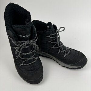 Merrell Antora Women's SneakerBoot QFORM2 Insulated Boots Size 10 Vibram Sole